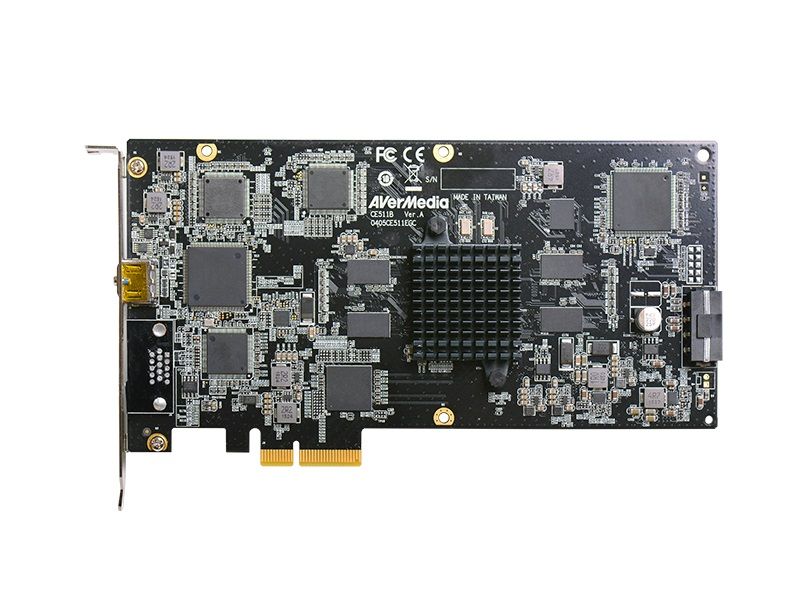 Карта видеозахвата CE511-HN, 1Ch 4K HDMI 2.0 Hybrid PCIe Capture card, up to 4K (3840 x 2160) 60fps