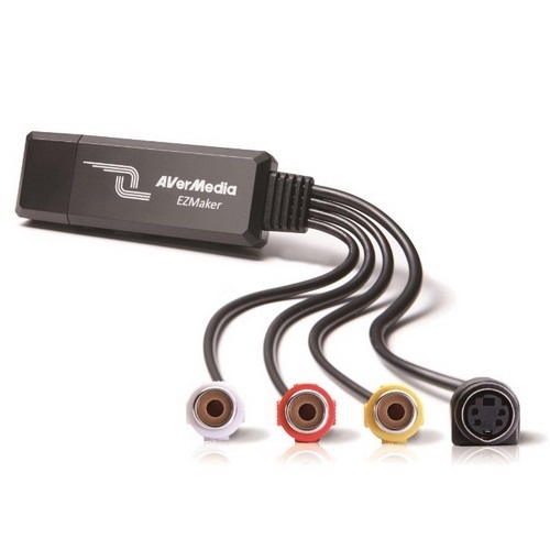Карта видеозахвата Ezmaker USB SDK, USB interface Video Capture Card with Composite, S-Video & Audio input, (C039P)