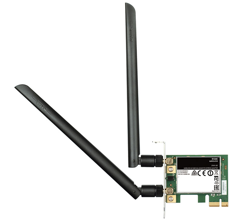 Wi-Fi адаптер PCI-E D-Link DWA-582 DWA-582/RU