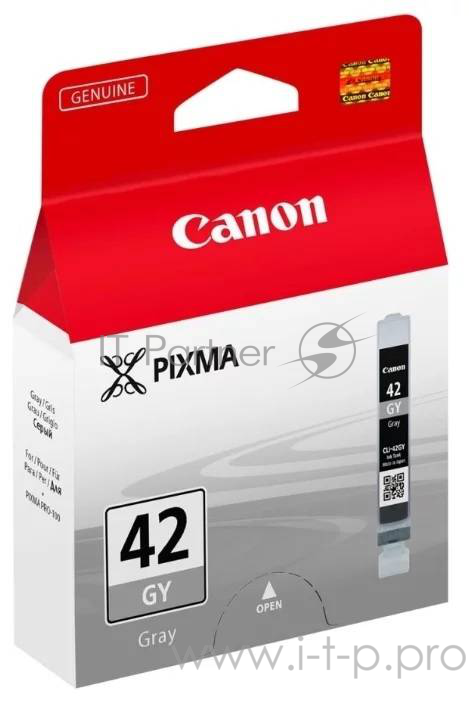 Расходные материалы Canon CLI-42 GY 6390B001 Картридж для PIXMA PRO-100, Grey, 492 стр.