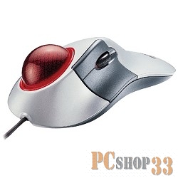 Трекбол Logitech TrackMan Marble 910-000808, 4кн., серый (USB)