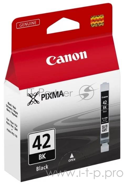 Расходные материалы Canon CLI-42 BK 6384B001 Картридж для PIXMA PRO-100, Чёрный, 900стр.
