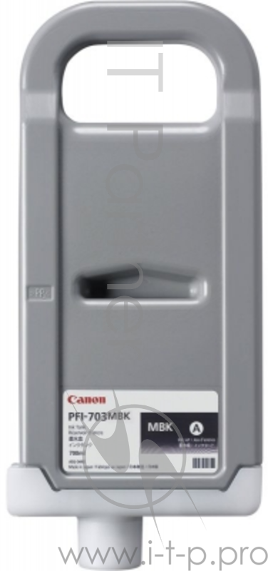 Расходные материалы Canon PFI-703MBk 2962B001 Картридж CANON Ink Tank PFI-703MBK Matte Black