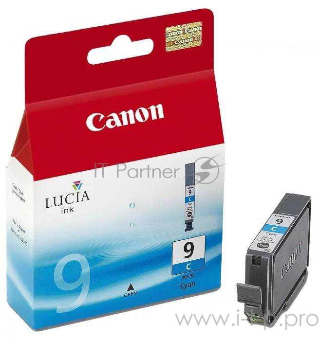 Расходные материалы Canon PGI-9C 1035B001 Картридж для Pixma 9500(Mark II), Голубой, 150стр.