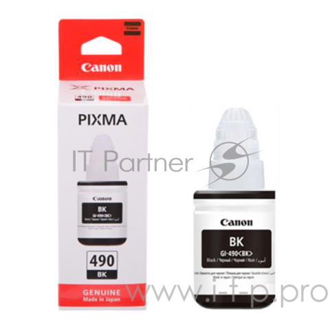 Расходные материалы Canon 0663C001 Чернила Canon GI-490 BK (black), 135 мл