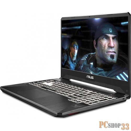 Ноутбук Asus FX505DT-BQ241T AMD Ryzen 5-3550H (2.1)/6G/1T+256G SSD/15.6FHD AG IPS 60Hz/NV GTX1650 4G/noODD/Win10 Gunmetal