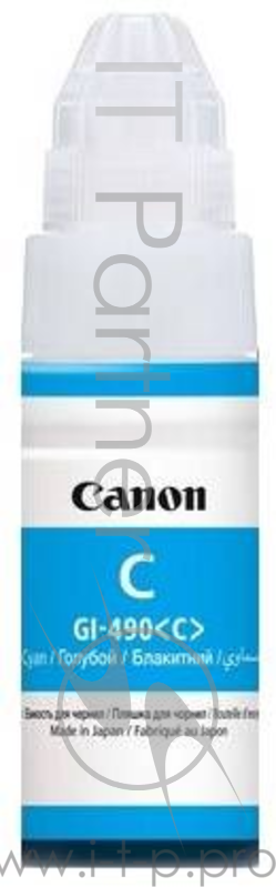 Расходные материалы Canon 0664C001 Чернила Canon GI-490 C (cyan), 70 мл