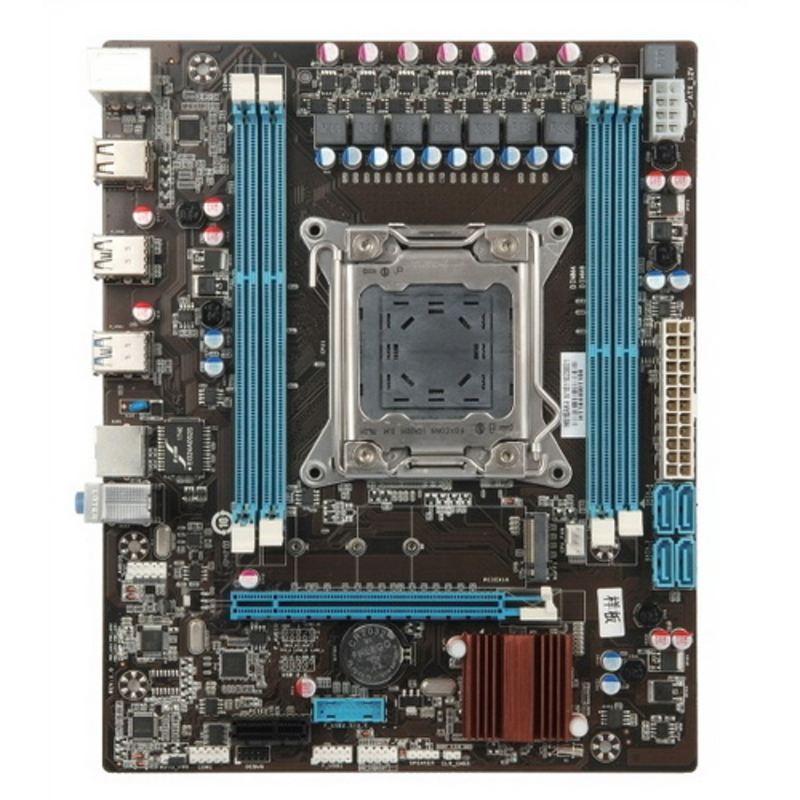 X79F-2011BK2, Socket 2011 (XEON CPU), Intel®X79, 4xDDR3-1600, 1xPCI-Ex16, 1xPCI-Ex1, 4xSATA, 6 Ch Audio, Lan, (4+2)USB2.0, (2+2)USB3.0, 1xPS/2, mATX, OEM {20}