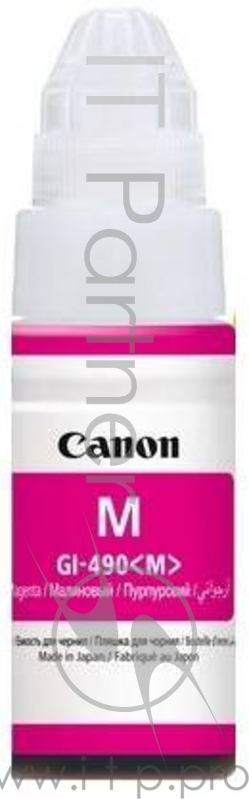 Расходные материалы Canon 0665C001 Чернила Canon GI-490 M (magenta), 70 мл