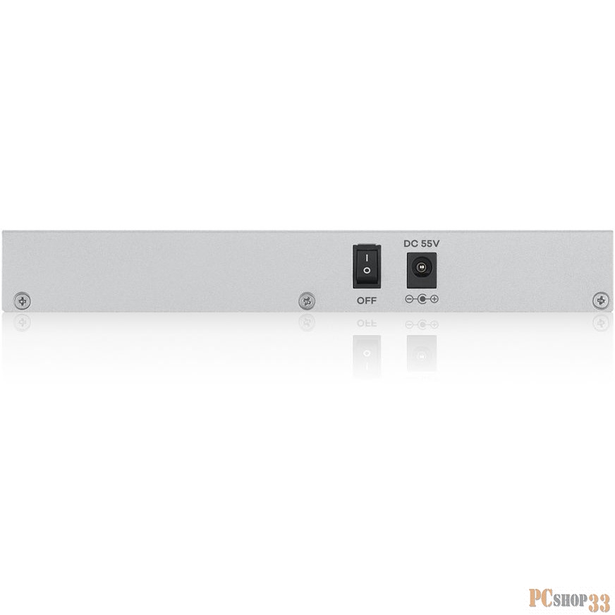 Сетевое оборудование ZYXEL GS1200-5HP-EU0101F Коммутатор 5 Port Gigabit PoE+ webmanaged Switch, 4x PoE, 60 Watt