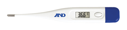 Термометр электронный A&D DT-501 белый/синий