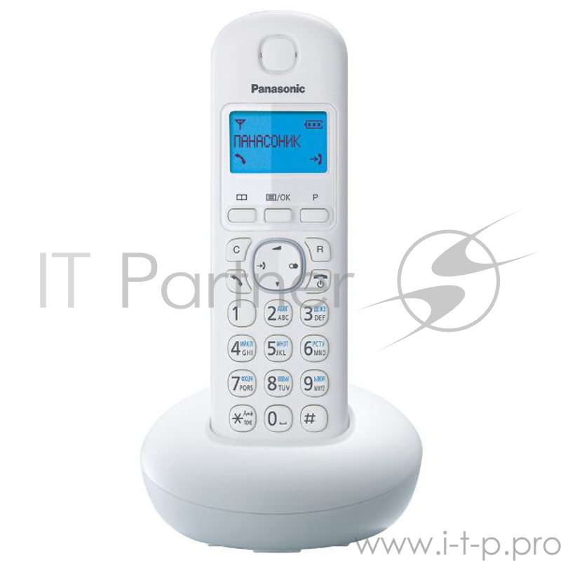 Телефон Panasonic KX-TGB210RUW белый Радиотелефон