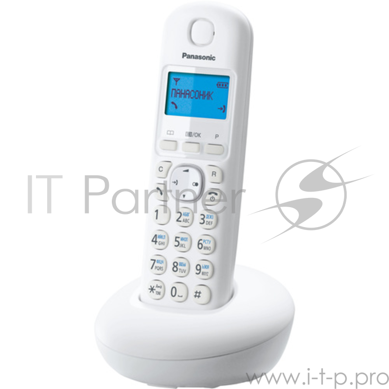 Телефон Panasonic KX-TGB210RUW белый Радиотелефон