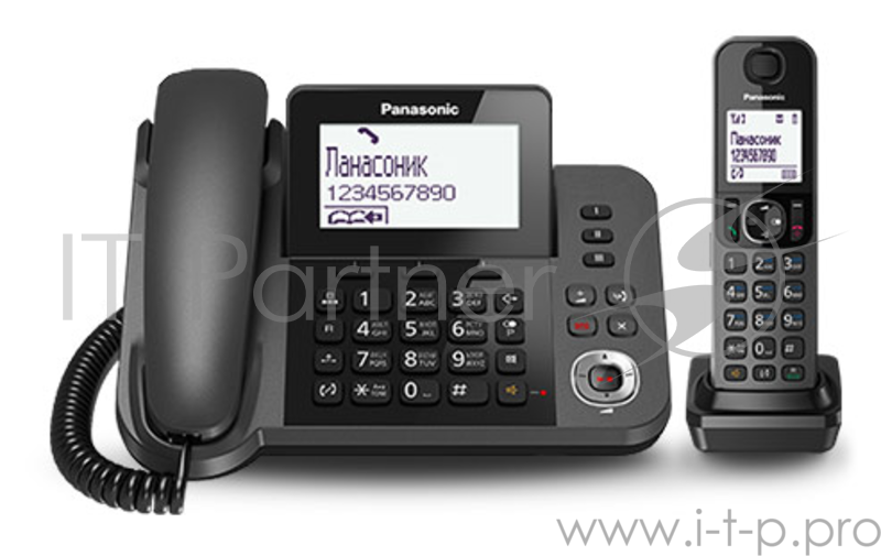 Телефон Panasonic KX-TGF320RUM Телефон DECT