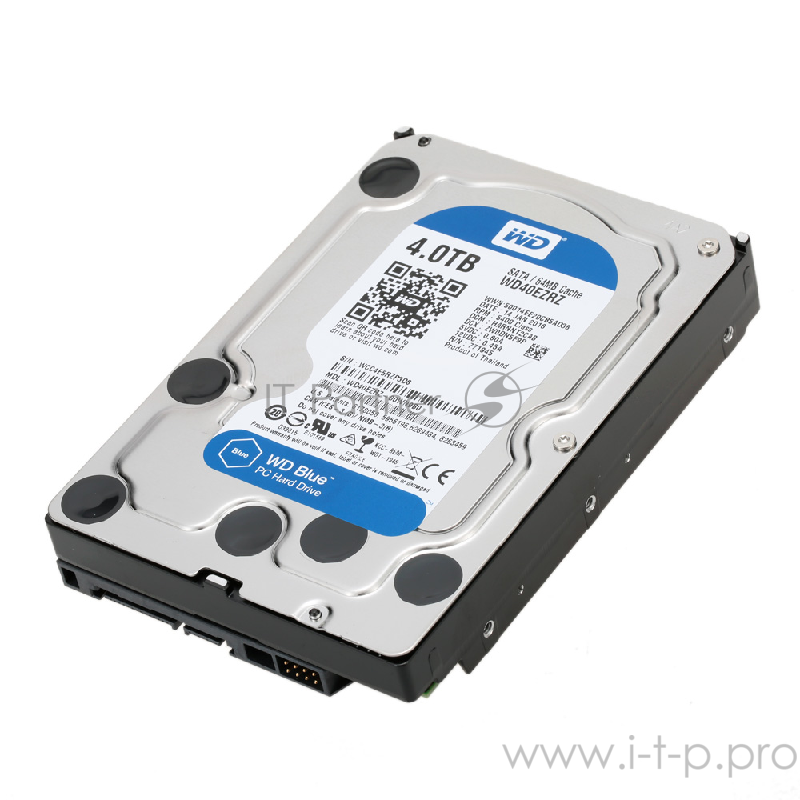 Жесткий диск WD Original SATA-III 4Tb WD40EZRZ Blue (5400rpm) 64Mb 3.5