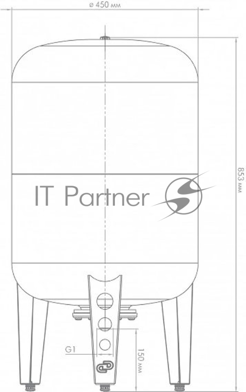 Джилекс Гидроаккумулятор 100 ВП к 7106