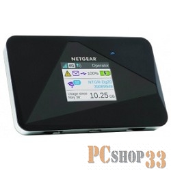 Сетевое оборудование NETGEAR AC785-100EUS Точка доступа Wi-Fi (хотспот) 4G/LTE, разблокирована (работает с любым оператором), цветной LCD экран, время автономной работы до 10 часов (AC785-100EUS) 4G