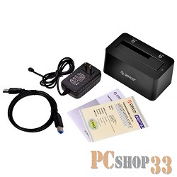 Док-станции для HDD ORICO 6619US3-BK Док-станция для HDD ORICO 6619US3 1-bay 3.5
