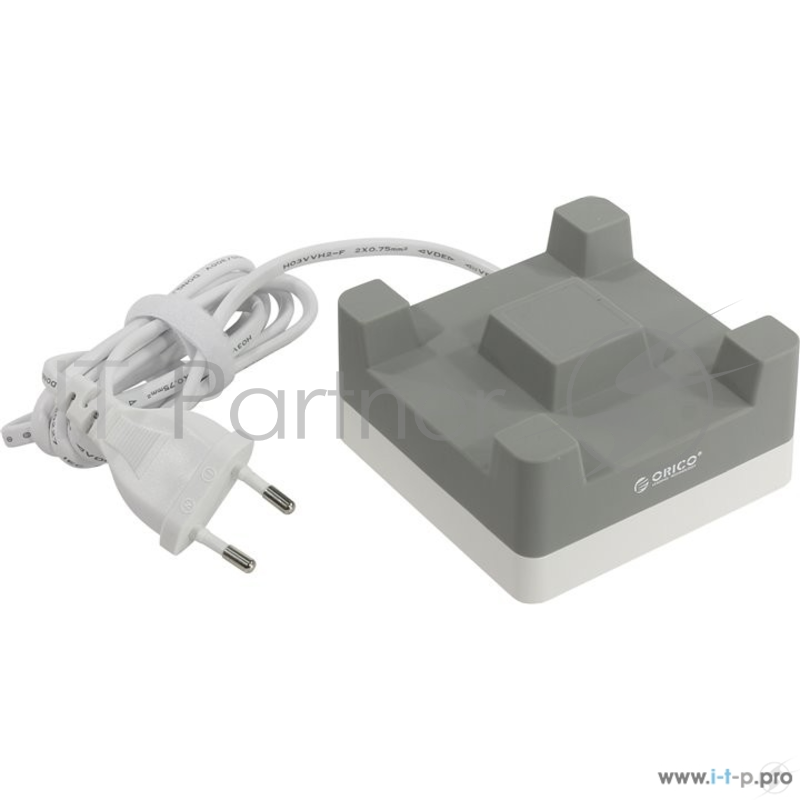 Зарядное устройство ORICO CHA-4U-EU-GY Зарядное устройство (серый)