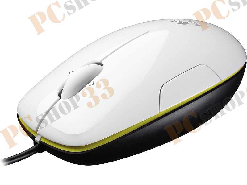 Лазерная мышь Logitech m150 Laser Mouse 910-003754, 2кн.+скр., бело-зеленый (USB)