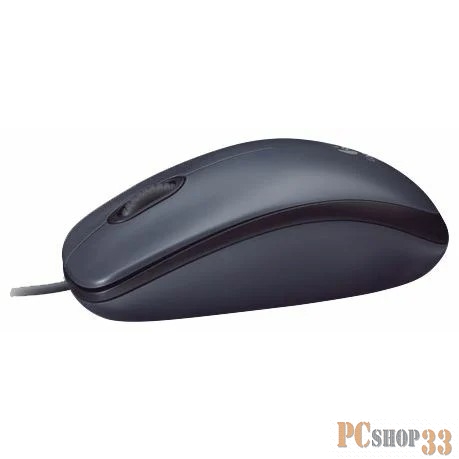 Оптическая мышь Logitech M90 Mouse, 2кн.+скр., черный (USB)