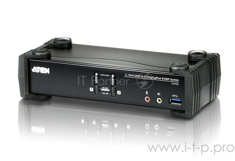 KVM-переключатель USB 2PORT DP CS1922-AT-G ATEN