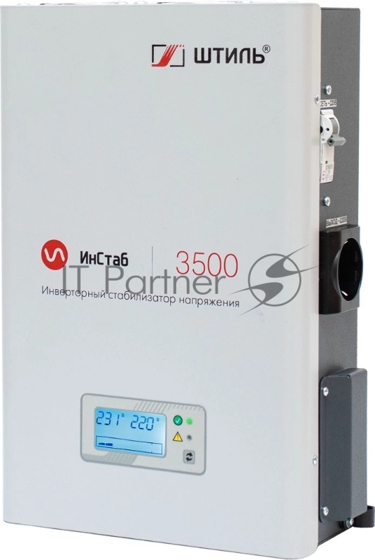 Штиль Однофазный стабилизатор /3500 ВА , инверторный / ИнСтаб IS3500 /220 В/