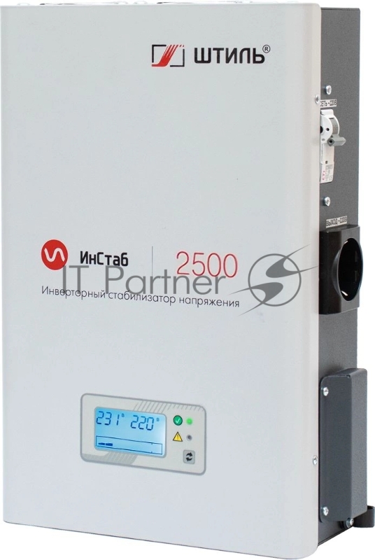 Штиль Однофазный стабилизатор /2500 ВА , инверторный / ИнСтаб IS2500 /220 В/