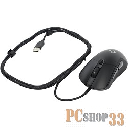 Оптическая мышь Logitech G403 Prodigy 910-004824, 5кн.+скр., черный (USB2.0)