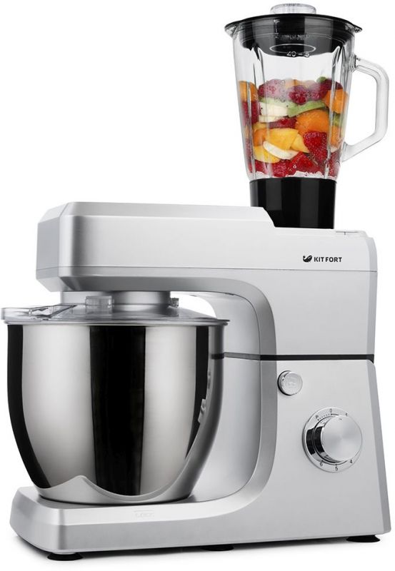 Миксер стационарный Kitfort КТ-1339-1 1200Вт серебристый