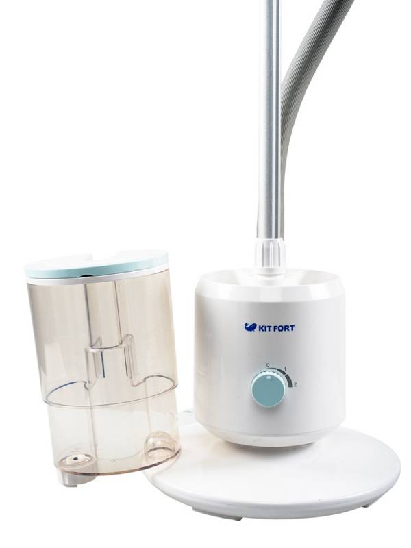 Отпариватель напольный Kitfort КТ-907 1600Вт белый