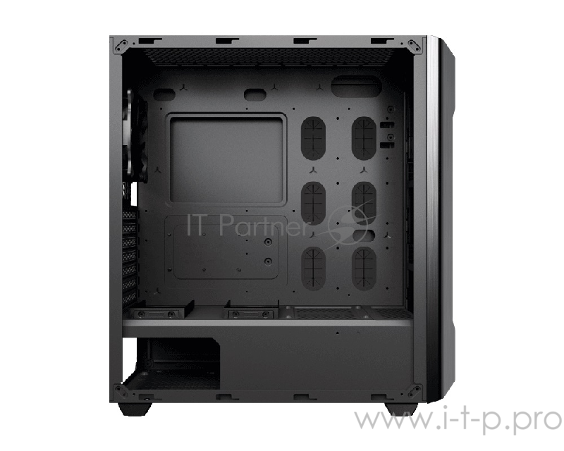 Корпус Cougar Gemini S Iron-Gray, без БП, RGB, большое боковое окно из закалённого стекла, ATX