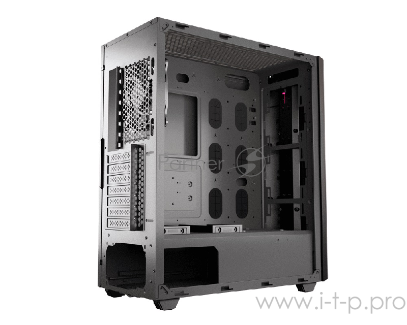 Корпус Cougar Gemini S Iron-Gray, без БП, RGB, большое боковое окно из закалённого стекла, ATX