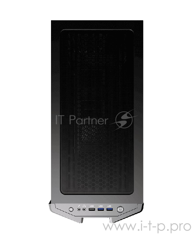 Корпус Cougar Gemini S Iron-Gray, без БП, RGB, большое боковое окно из закалённого стекла, ATX