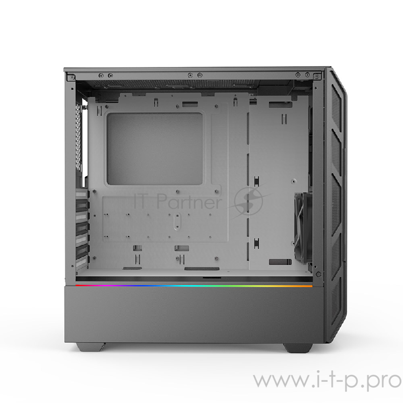 Корпус PHANTEKS Eclipse P350X, Black-White, Digital RGB Lighting, боковая панель Tempered Glass, Mid-Tower
