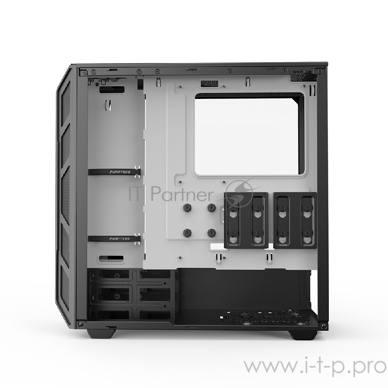 Корпус PHANTEKS Eclipse P350X, Black-White, Digital RGB Lighting, боковая панель Tempered Glass, Mid-Tower