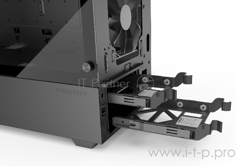 Корпус PHANTEKS Eclipse P350X, Black, Digital RGB Lighting, боковая панель Tempered Glass, Mid-Tower