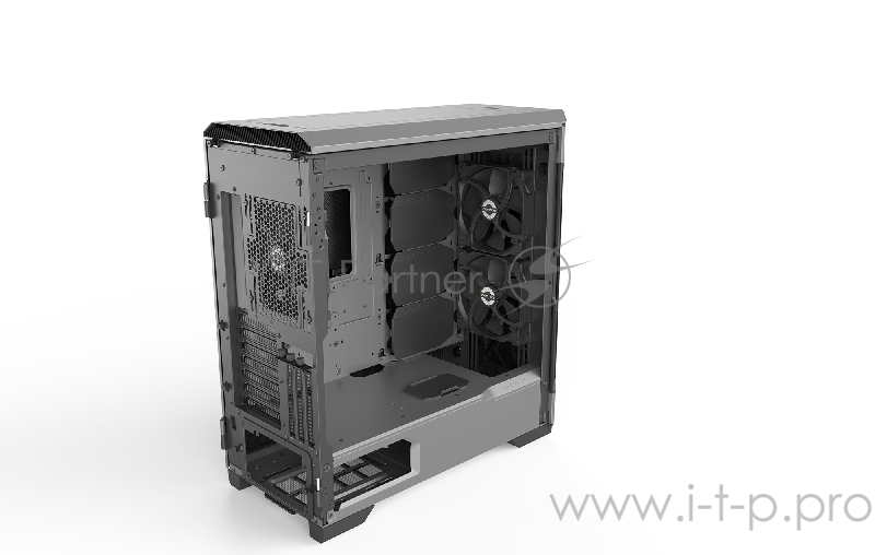 Корпус PHANTEKS Eclipse P600S, Anthracite Grey, звукоизоляционные панели на магнитах, боковая панель Tempered Glass, Mid-Tower