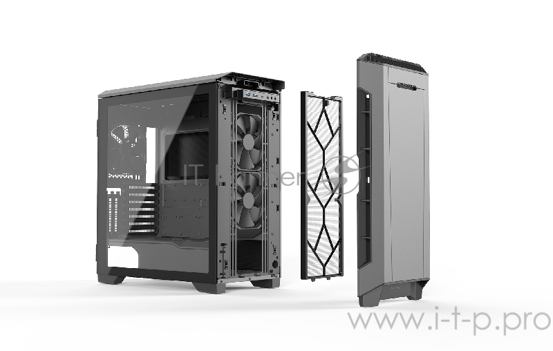 Корпус PHANTEKS Eclipse P600S, Anthracite Grey, звукоизоляционные панели на магнитах, боковая панель Tempered Glass, Mid-Tower