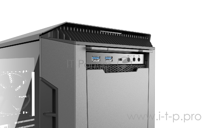 Корпус PHANTEKS Eclipse P600S, Anthracite Grey, звукоизоляционные панели на магнитах, боковая панель Tempered Glass, Mid-Tower