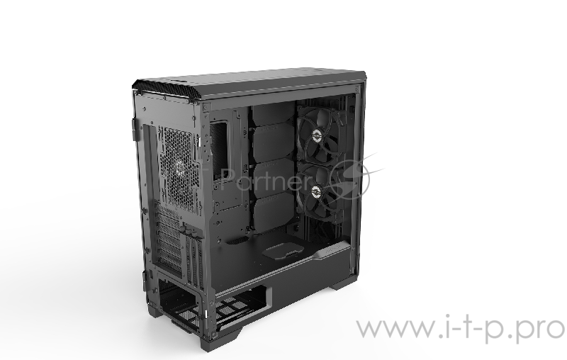 Корпус PHANTEKS Eclipse P600S, Black, звукоизоляционные панели на магнитах, боковая панель Tempered Glass, Mid-Tower