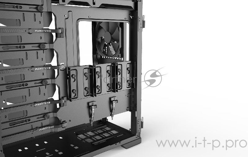 Корпус PHANTEKS Eclipse P600S, Black, звукоизоляционные панели на магнитах, боковая панель Tempered Glass, Mid-Tower