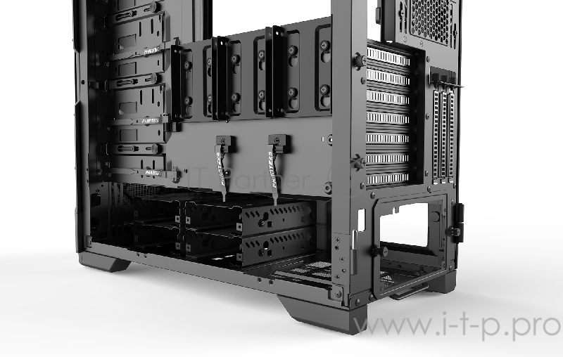 Корпус PHANTEKS Eclipse P600S, Black, звукоизоляционные панели на магнитах, боковая панель Tempered Glass, Mid-Tower