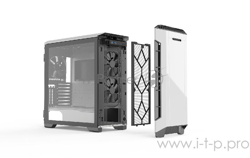 Корпус PHANTEKS Eclipse P600S, White, звукоизоляционные панели на магнитах, боковая панель Tempered Glass, Mid-Tower
