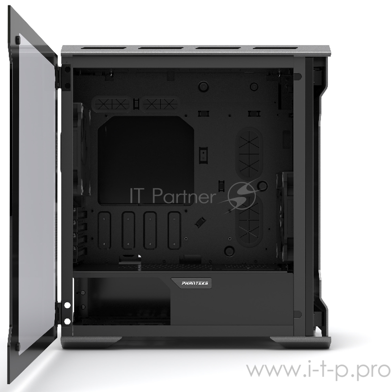 Корпус PHANTEKS Enthoo Evolv Aluminum, Anthracite Grey Edition, RGB LED иллюминация, боковые панели Tempered Glass, Micro ATX