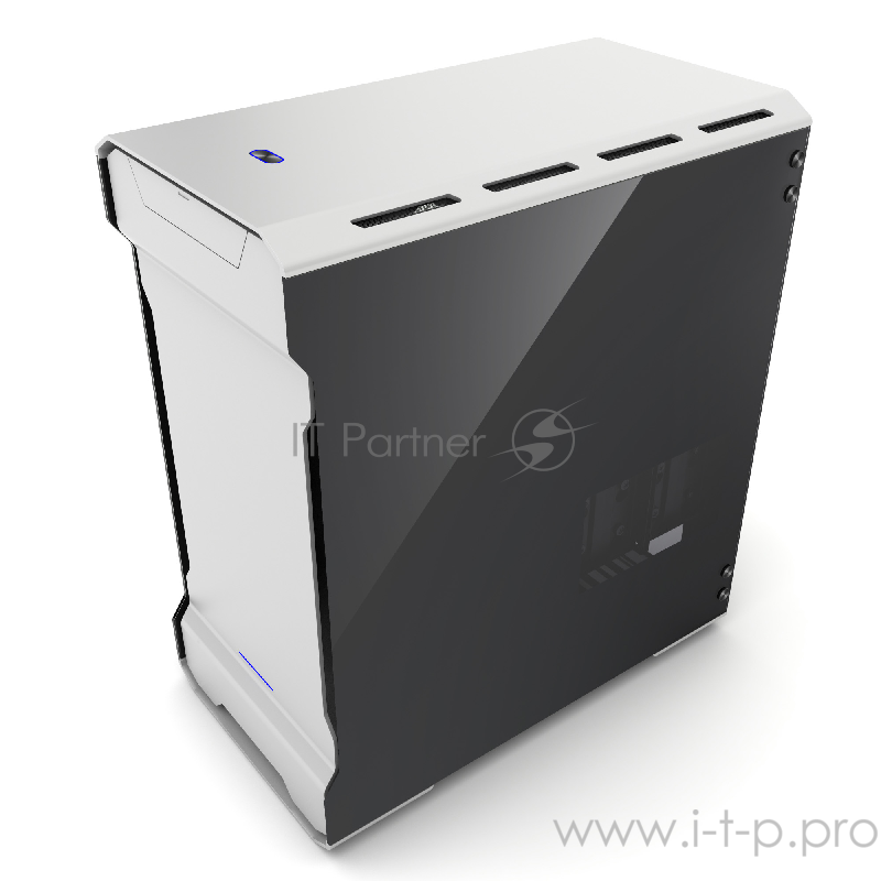 Корпус PHANTEKS Enthoo Evolv Aluminum, Galaxy Silver Edition, RGB LED иллюминация, боковые панели Tempered Glass, Micro ATX