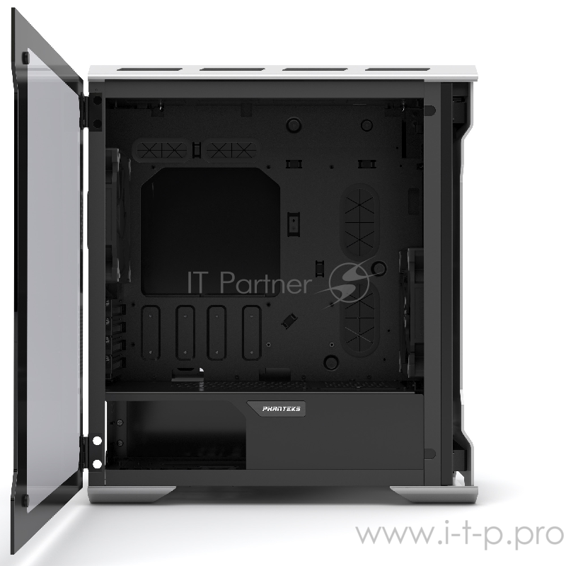 Корпус PHANTEKS Enthoo Evolv Aluminum, Galaxy Silver Edition, RGB LED иллюминация, боковые панели Tempered Glass, Micro ATX