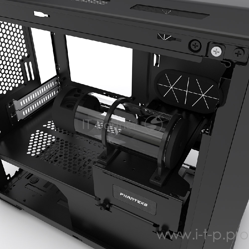 Корпус PHANTEKS Enthoo Evolv ITX, Black Edition, RGB LED иллюминация, боковая панель Tempered Glass, Mini ITX