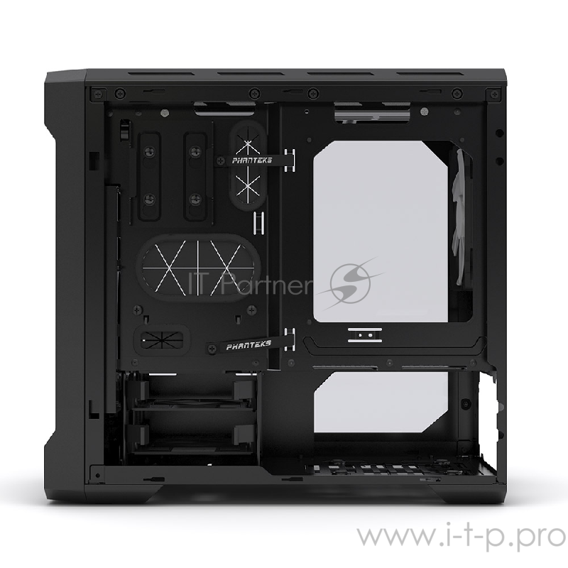 Корпус PHANTEKS Enthoo Evolv ITX, Black Edition, RGB LED иллюминация, боковая панель Tempered Glass, Mini ITX