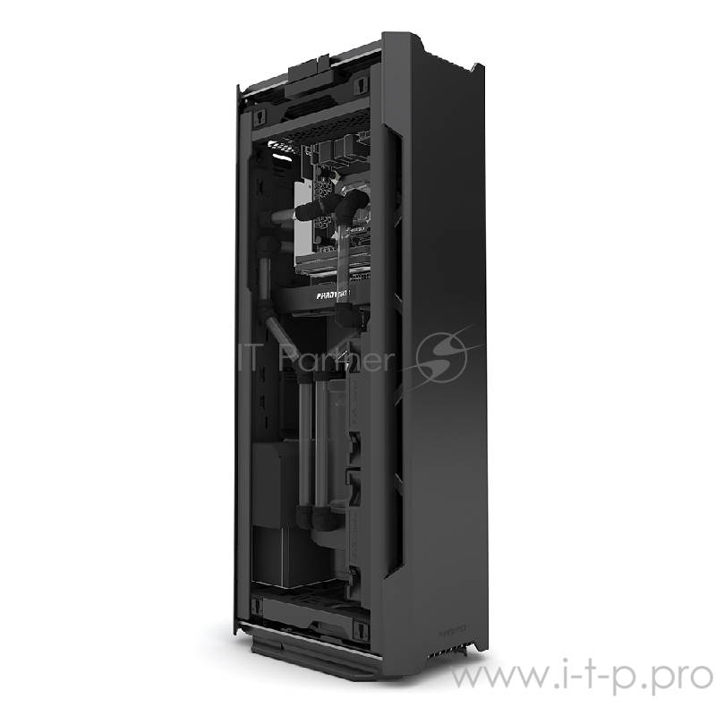 Корпус PHANTEKS Enthoo Evolv Shift X, Black, RGB LED иллюминация, боковые панели Tempered Glass, передняя и задняя панели анодированный алюминий, Mini
